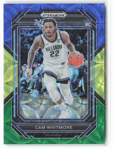 2023 Panini Prizm Draft Picks #98 Cam Whitmore Choice Blue/Yellow/Green