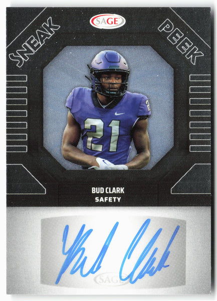 2025 SAGE HIT Low Series #SPA-BC Bud Clark Sneak Peek Signatures Silver