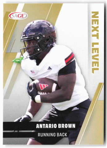 2025 SAGE HIT Low Series #82 Antario Brown Gold