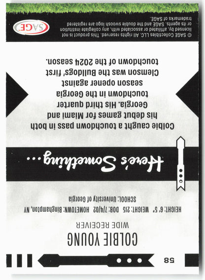 2025 SAGE HIT Low Series #58 Colbie Young