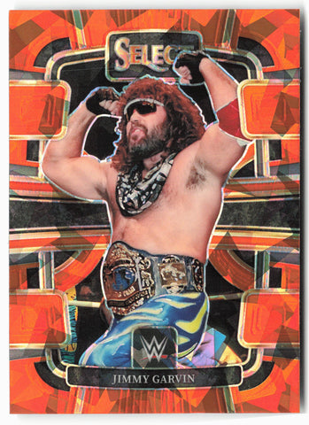 2024 Panini Select WWE #13 Jimmy Garvin Orange Ice Prizms