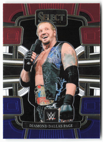 2024 Panini Select WWE #89 Diamond Dallas Page Red and Blue