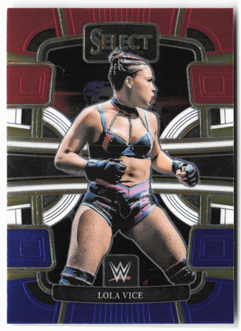 2024 Panini Select WWE #18 Lola Vice Red and Blue