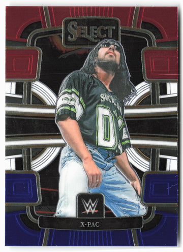 
2024 Panini Select WWE #37 X-Pac Red and Blue