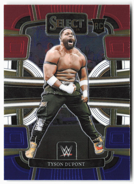 2024 Panini Select WWE #68 Tyson Dupont Red and Blue