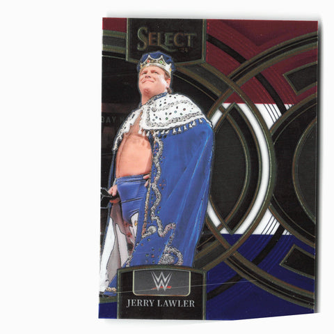 2024 Panini Select WWE #110 Jerry Lawler Red and Blue