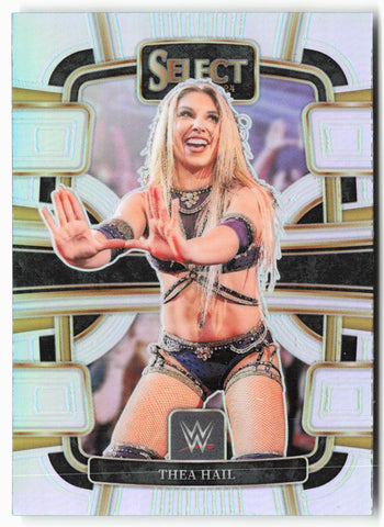 2024 Panini Select WWE #58 Thea Hail Silver Prizms