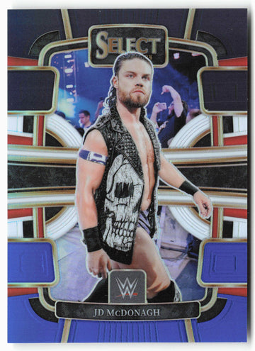 
2024 Panini Select WWE #60 JD McDonagh Black and Blue Prizms