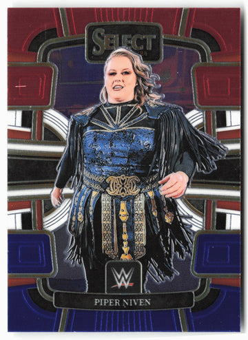 
2024 Panini Select WWE #6 Piper Niven Red and Blue