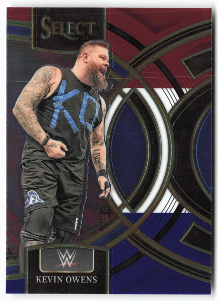 2024 Panini Select WWE #160 Kevin Owens Red and Blue