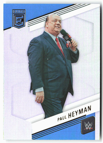 
2023 Donruss Elite WWE #32 Paul Heyman