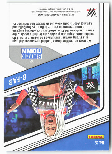 
2023 Donruss Elite WWE #33 B-Fab