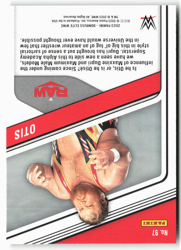 
2023 Donruss Elite WWE #97 Otis Green