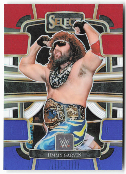 2024 Panini Select WWE #13 Jimmy Garvin Red and Blue Prizms