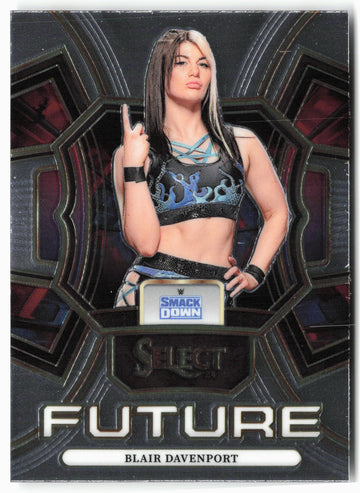 
2024 Panini Select WWE #9 Blair Davenport Select Future