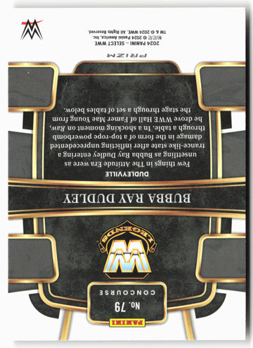 
2024 Panini Select WWE #79 Bubba Ray Dudley Orange Ice Prizms