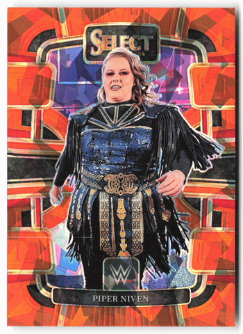 2024 Panini Select WWE #6 Piper Niven Orange Ice Prizms