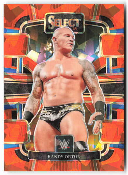 2024 Panini Select WWE #16 Randy Orton Orange Ice Prizms