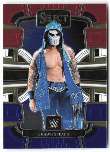 
2024 Panini Select WWE #48 Shawn Spears Red and Blue