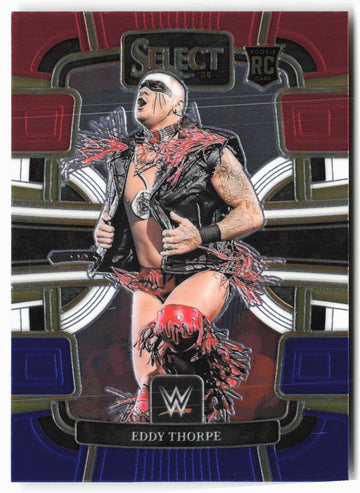 
2024 Panini Select WWE #87 Eddy Thorpe Red and Blue