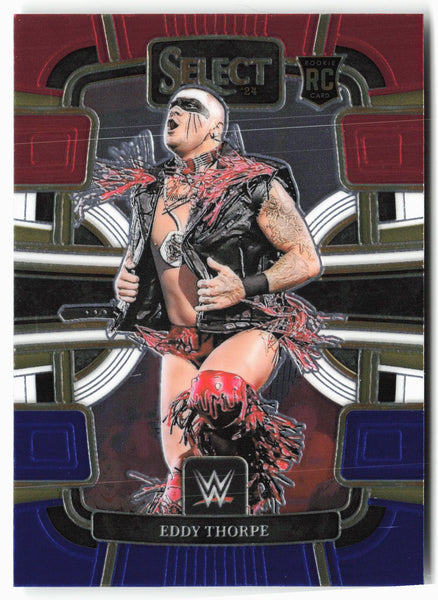 2024 Panini Select WWE #87 Eddy Thorpe Red and Blue