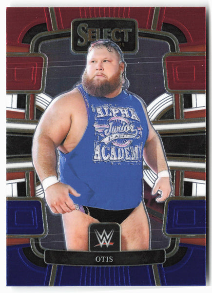 2024 Panini Select WWE #12 Otis Red and Blue