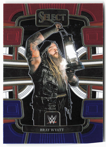 
2024 Panini Select WWE #49 Bray Wyatt Red and Blue