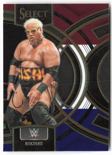 
2024 Panini Select WWE #124 Rikishi Red and Blue