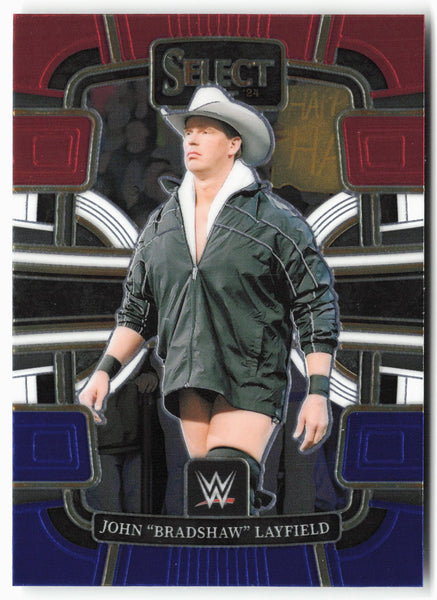 2024 Panini Select WWE #3 John "Bradshaw" Layfield Red and Blue