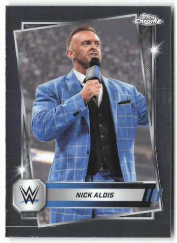 2025 Topps Chrome WWE #150 Nick Aldis