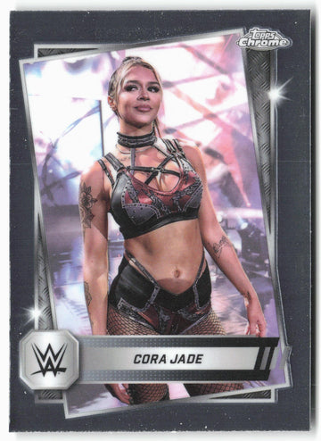 
2025 Topps Chrome WWE #136 Cora Jade