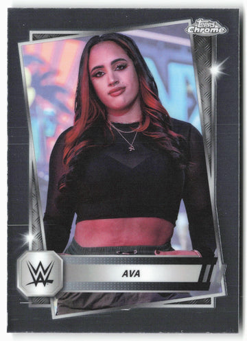 
2025 Topps Chrome WWE #84 Ava