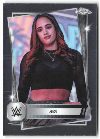 2025 Topps Chrome WWE #84 Ava