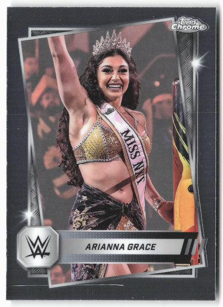 2025 Topps Chrome WWE #52 Arianna Grace