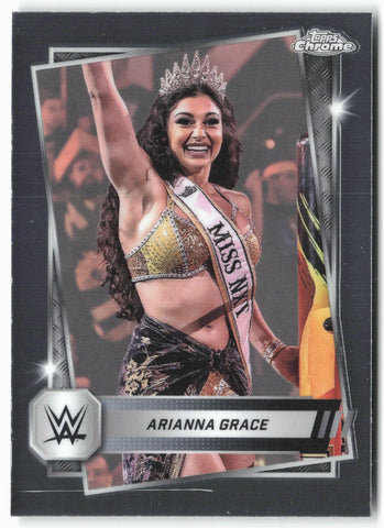 2025 Topps Chrome WWE #52 Arianna Grace