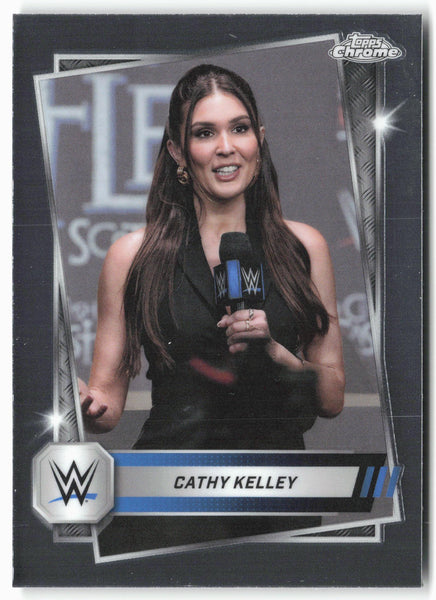 2025 Topps Chrome WWE #153 Cathy Kelley