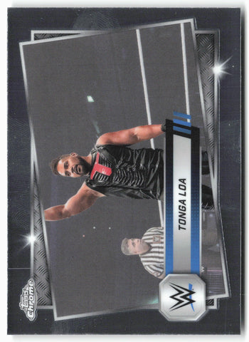 2025 Topps Chrome WWE #162 Tonga Loa