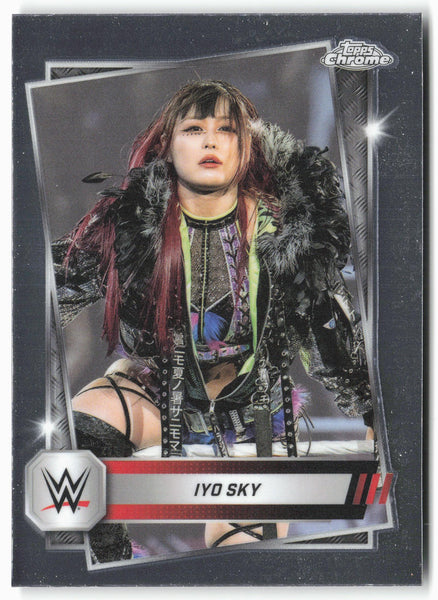 2025 Topps Chrome WWE #99 Iyo Sky