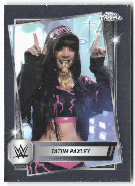 2025 Topps Chrome WWE #105 Tatum Paxley