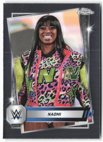 2025 Topps Chrome WWE #194 Naomi