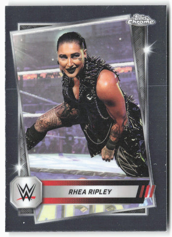 2025 Topps Chrome WWE #80 Rhea Ripley