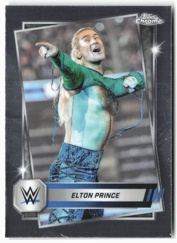 
2025 Topps Chrome WWE #74 Elton Prince