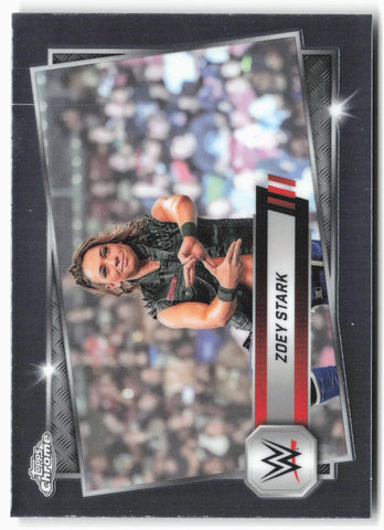 2025 Topps Chrome WWE #174 Zoey Stark