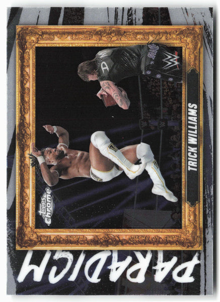 2025 Topps Chrome WWE #PAR-TWY Trick Williams Paradigm