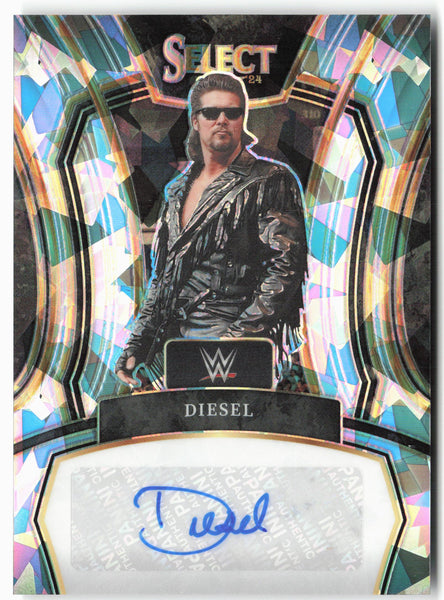 2024 Panini Select WWE #LS-DSL Diesel Legendary Signatures Ice Prizms