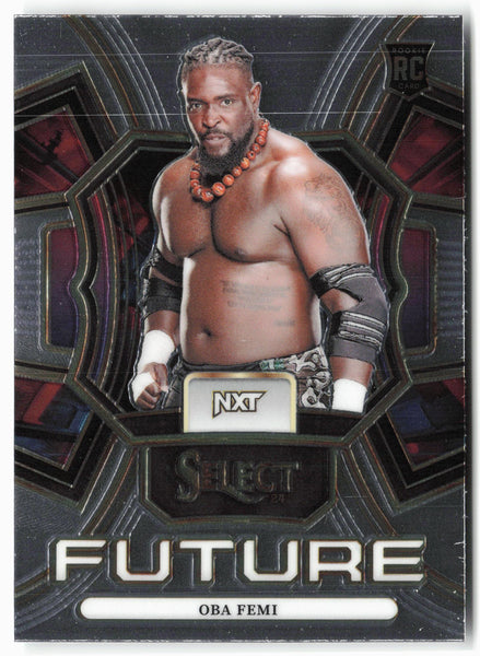 2024 Panini Select WWE #22 Oba Femi Select Future