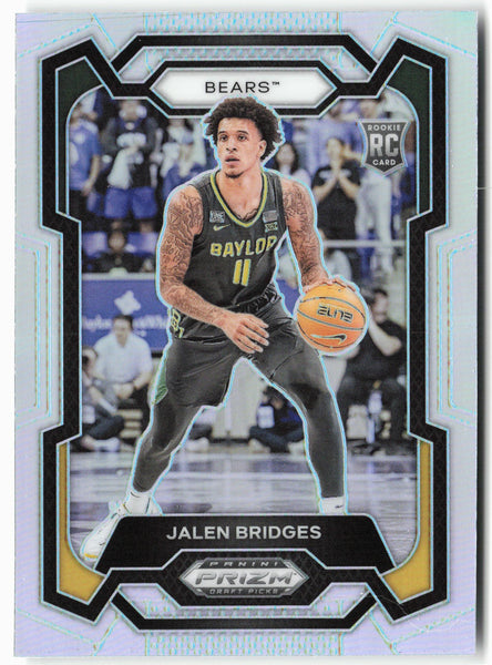 2024 Panini Prizm Draft Picks #56 Jalen Bridges Silver Prizms