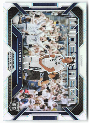 
2024 Panini Prizm Draft Picks #8 Stephon Castle Widescreen Silver Prizms