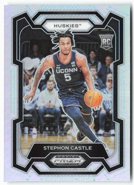 2024 Panini Prizm Draft Picks #17 Stephon Castle Silver Prizms