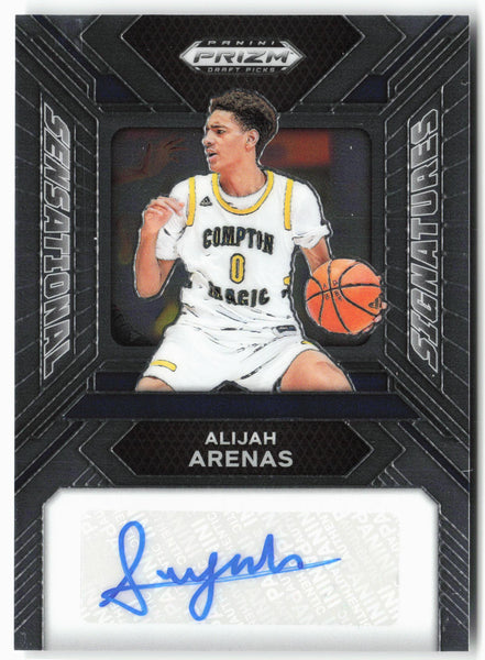 2024 Prizm Draft Picks Basketball Alijah Arenas #SS-AJA Sensational Signatures